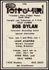 bob dylan poster