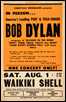 bob dylan poster