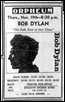 bob dylan poster