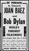 bob dylan poster