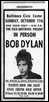 bob dylan poster