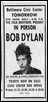 bob dylan poster