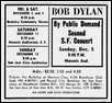 bob dylan poster