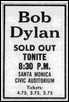 bob dylan poster