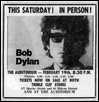 bob dylan poster