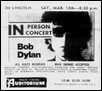 bob dylan poster