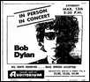 bob dylan poster