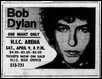 bob dylan poster