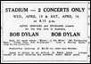 bob dylan poster