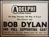 bob dylan poster