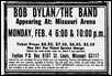 bob dylan poster