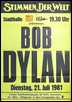 bob dylan poster