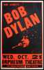 bob dylan poster