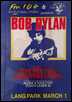 bob dylan poster