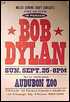 bob dylan poster