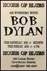 bob dylan poster