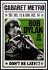 bob dylan poster