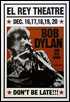 bob dylan poster