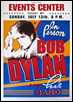 bob dylan poster