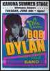 bob dylan poster