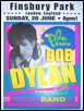 bob dylan poster