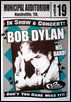 bob dylan poster