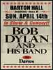 bob dylan poster