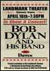 bob dylan poster