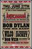 bob dylan poster