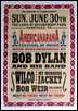 bob dylan poster