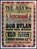 bob dylan poster