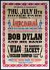 bob dylan poster