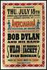 bob dylan poster