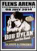 bob dylan poster