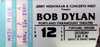 bob dylan ticket