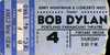 bob dylan ticket