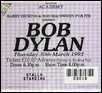 bob dylan ticket