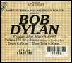 bob dylan ticket