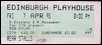 bob dylan ticket