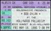 bob dylan ticket