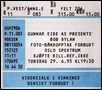 bob dylan ticket