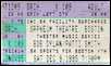 bob dylan ticket