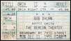 bob dylan ticket