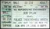 bob dylan ticket