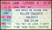 bob dylan ticket