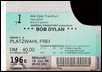 bob dylan ticket