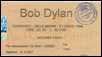 bob dylan ticket