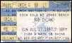 bob dylan ticket