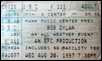 bob dylan ticket