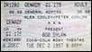 bob dylan ticket